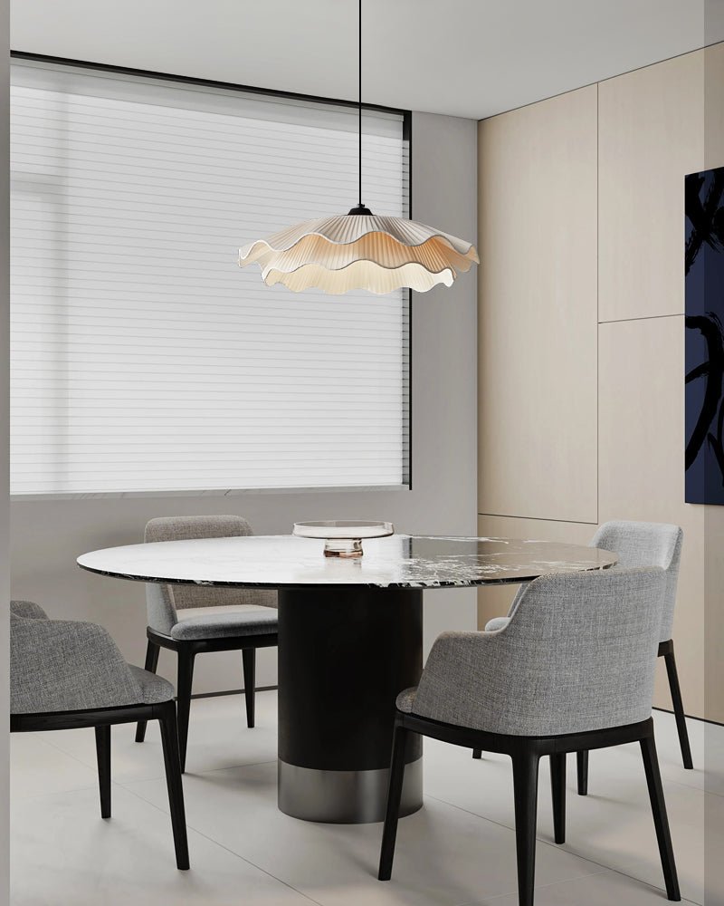 Suspension Glacier en laiton et tissu – vue 18