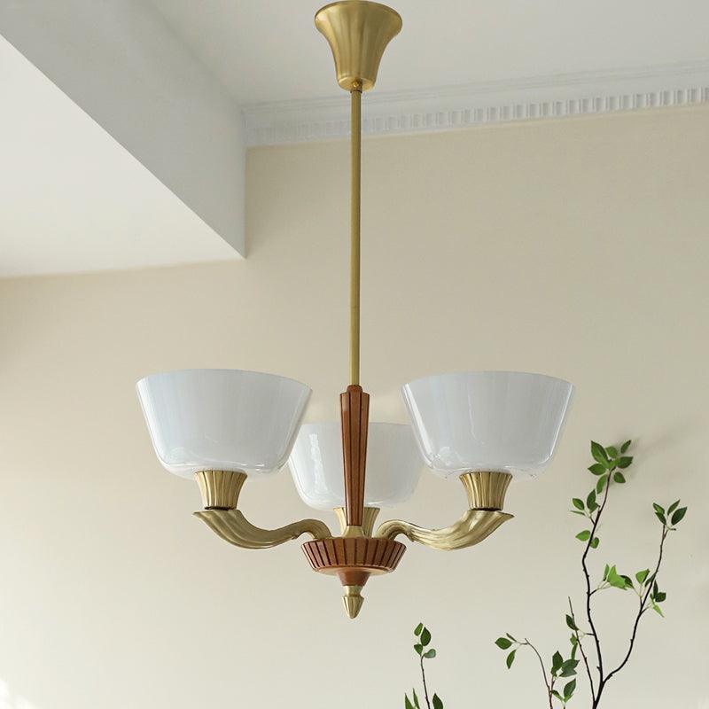 Lustre Libellule en verre et laiton – vue 21