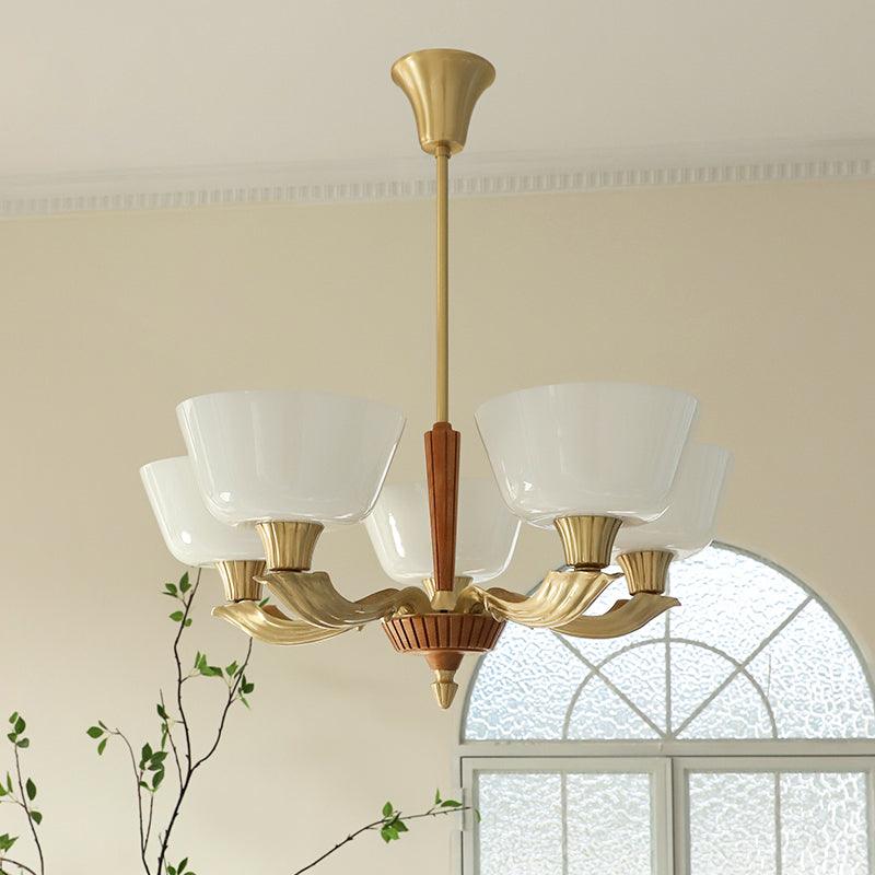 Lustre Libellule en verre et laiton – vue 24