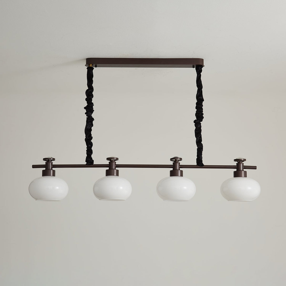 Lustre Gondolier en verre et métal – vue 17