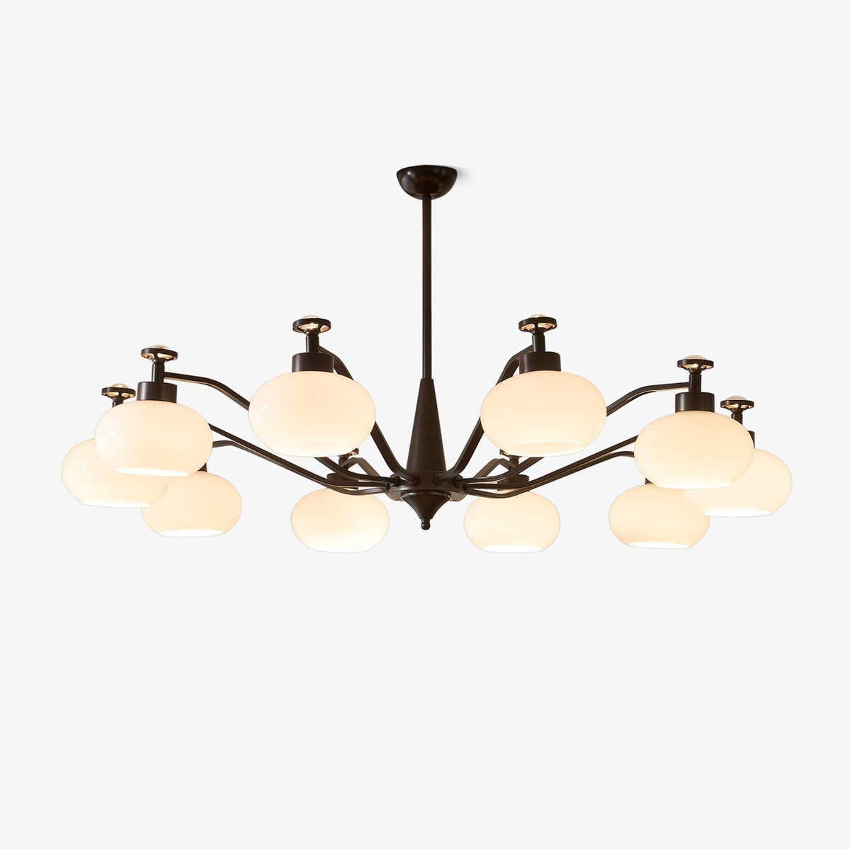 Lustre Gondolier en verre et métal – vue 19