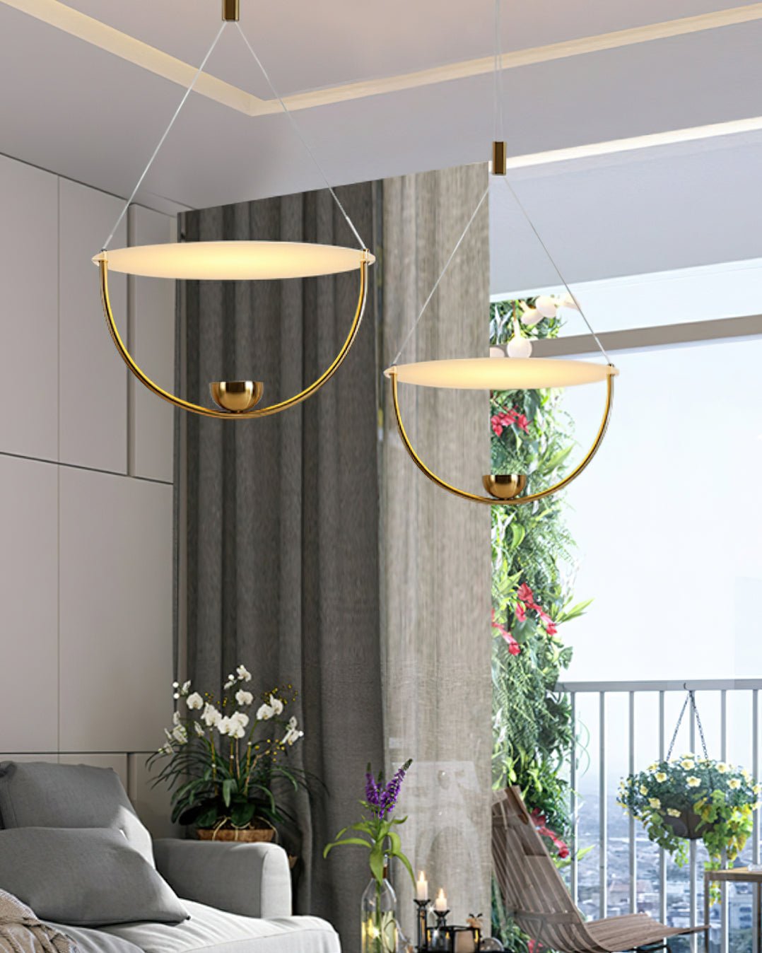 Suspension Savane en aluminium – vue 6