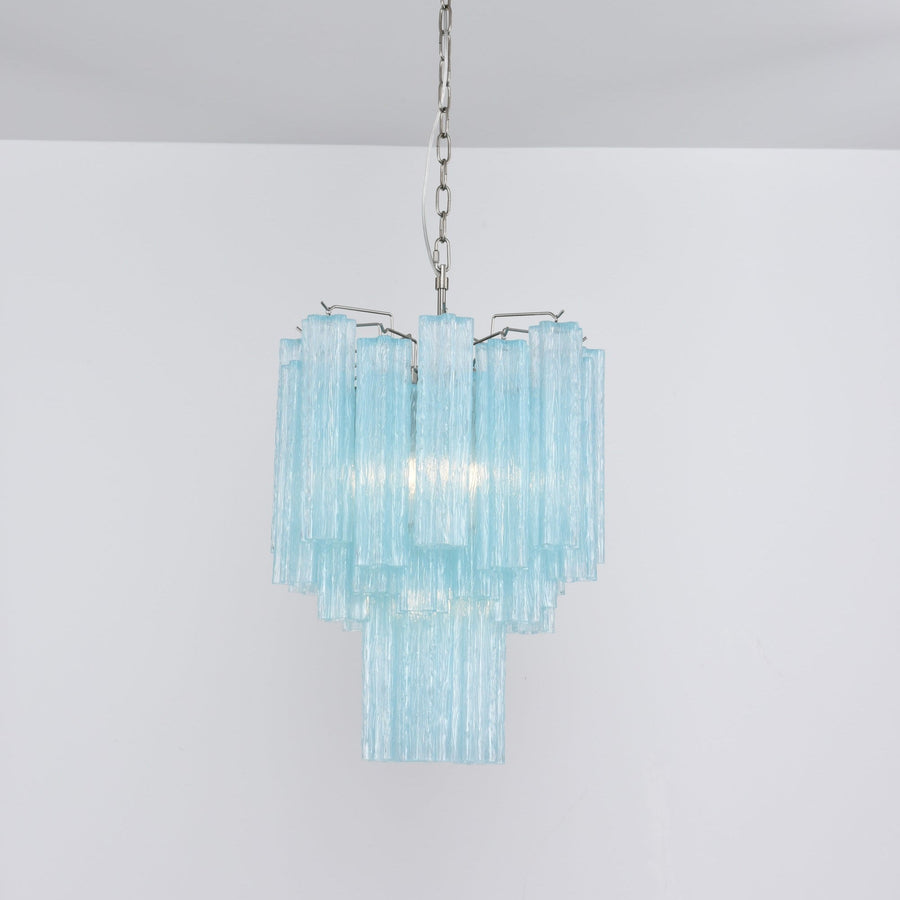 Lustre Bretèche en verre et métal – vue 5