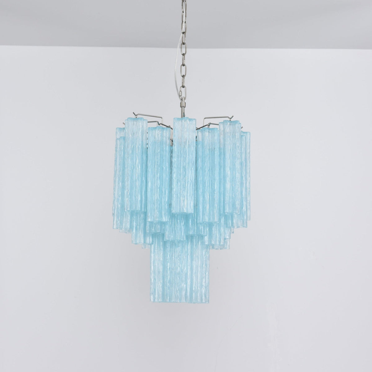 Lustre Bretèche en verre et métal – vue 10