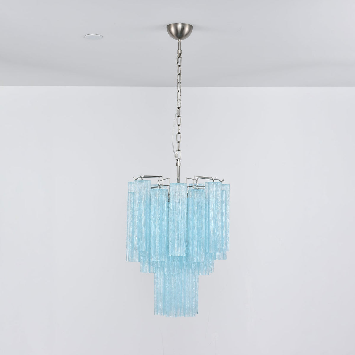 Lustre Bretèche en verre et métal – vue 3