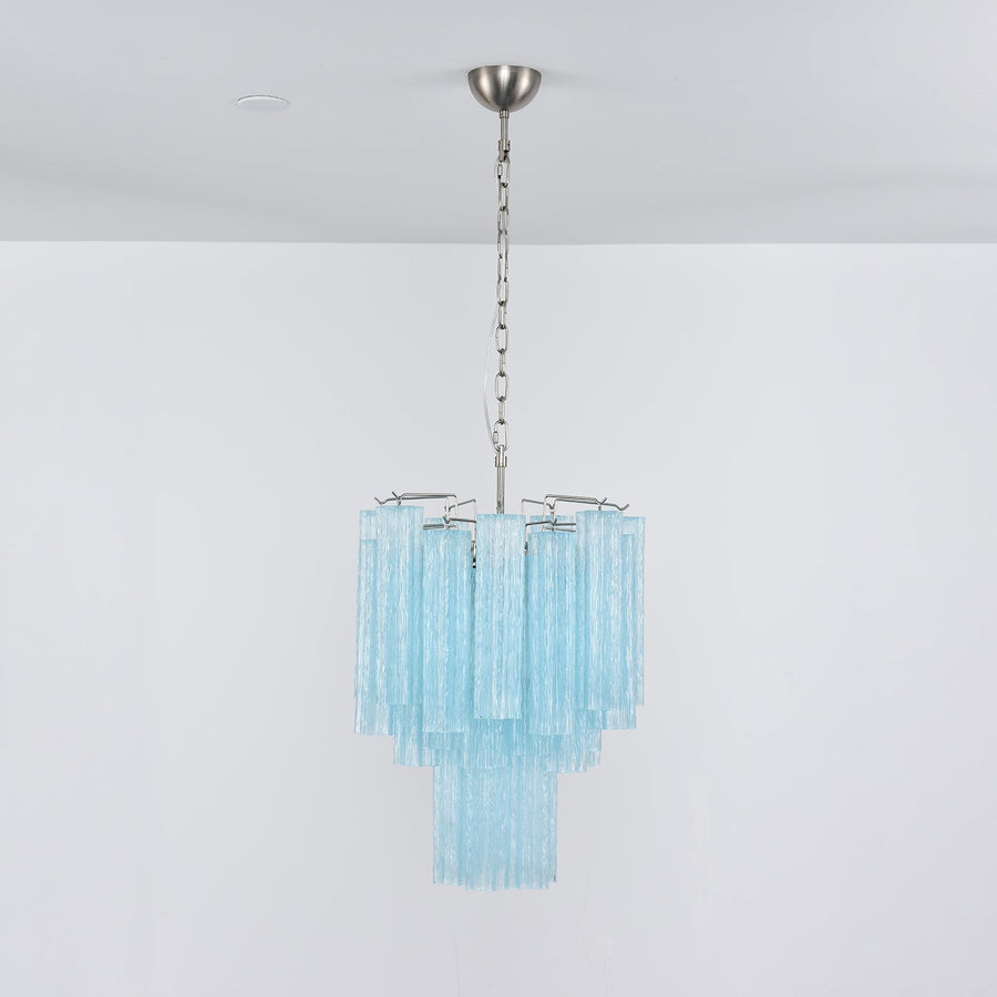 Lustre Bretèche en verre et métal – vue 3