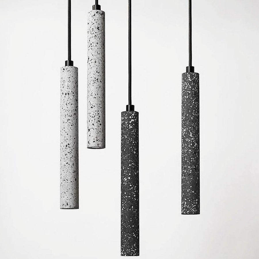 Suspension Céleste en terrazzo et métal – vue 5