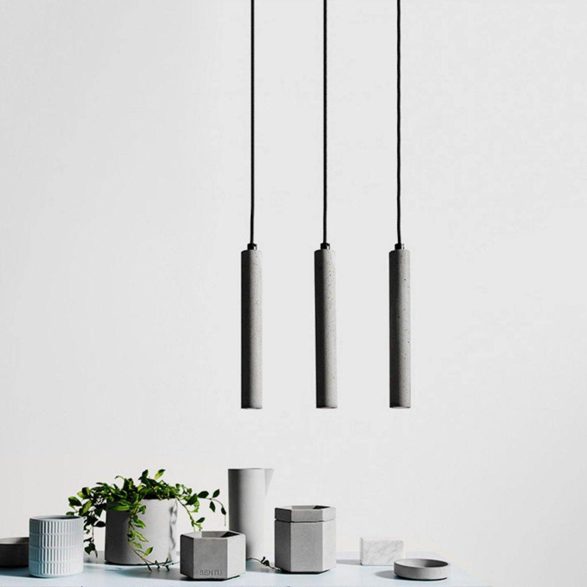 Suspension Céleste en terrazzo et métal – vue 4