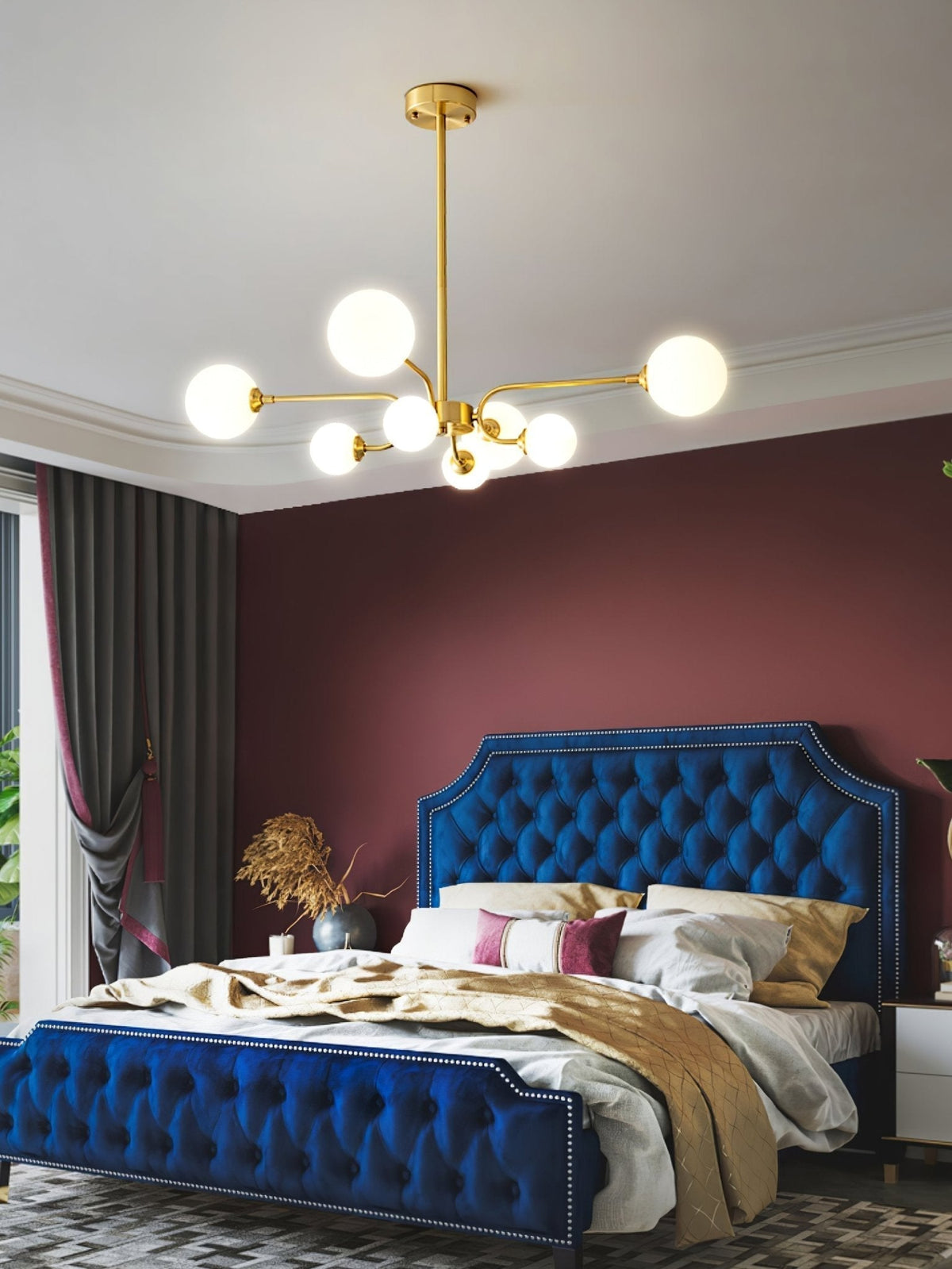 Lustre Armada en verre et métal – vue 25