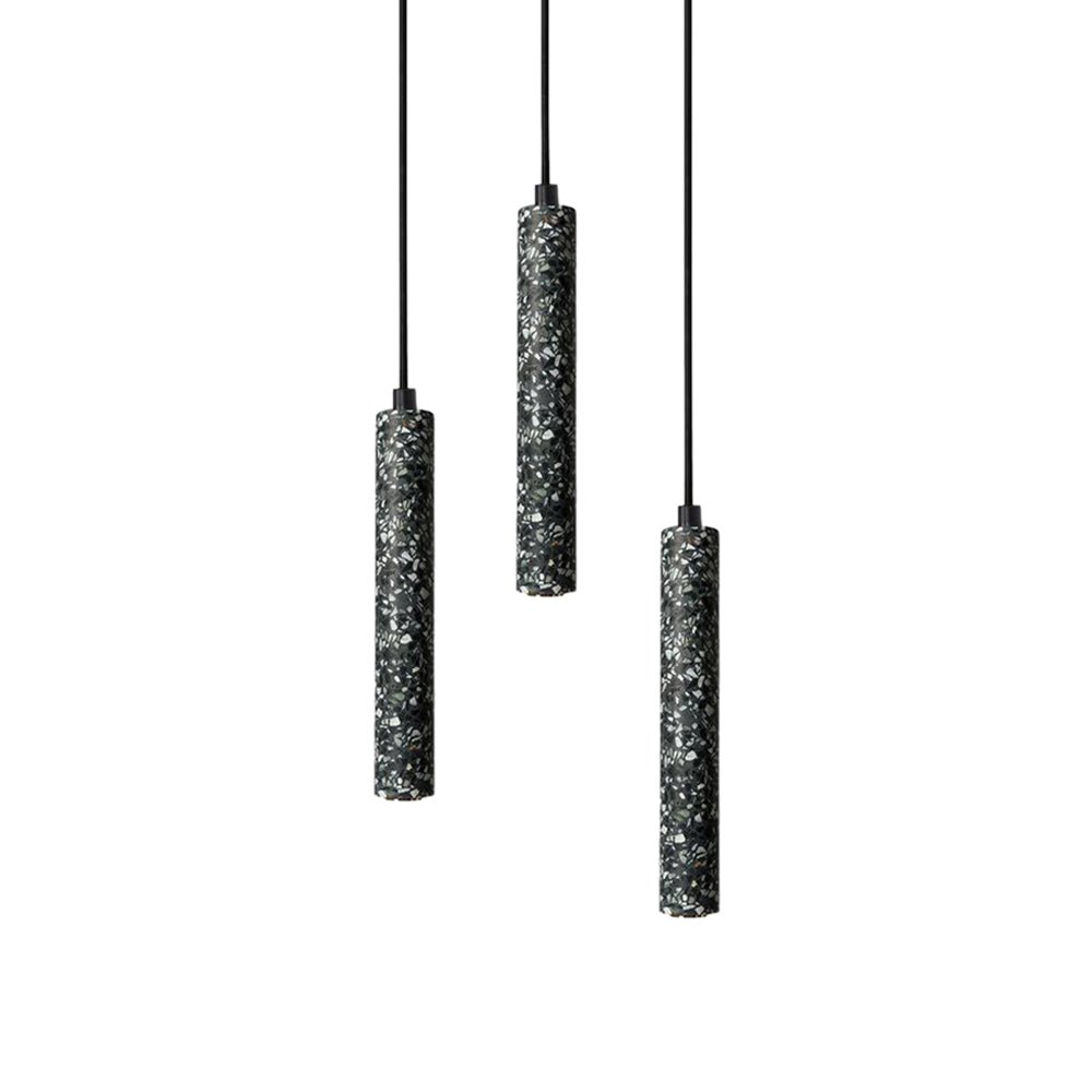 Suspension Céleste en terrazzo et métal – vue 50