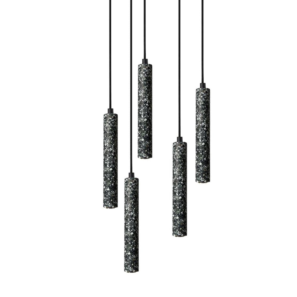 Suspension Céleste en terrazzo et métal – vue 31
