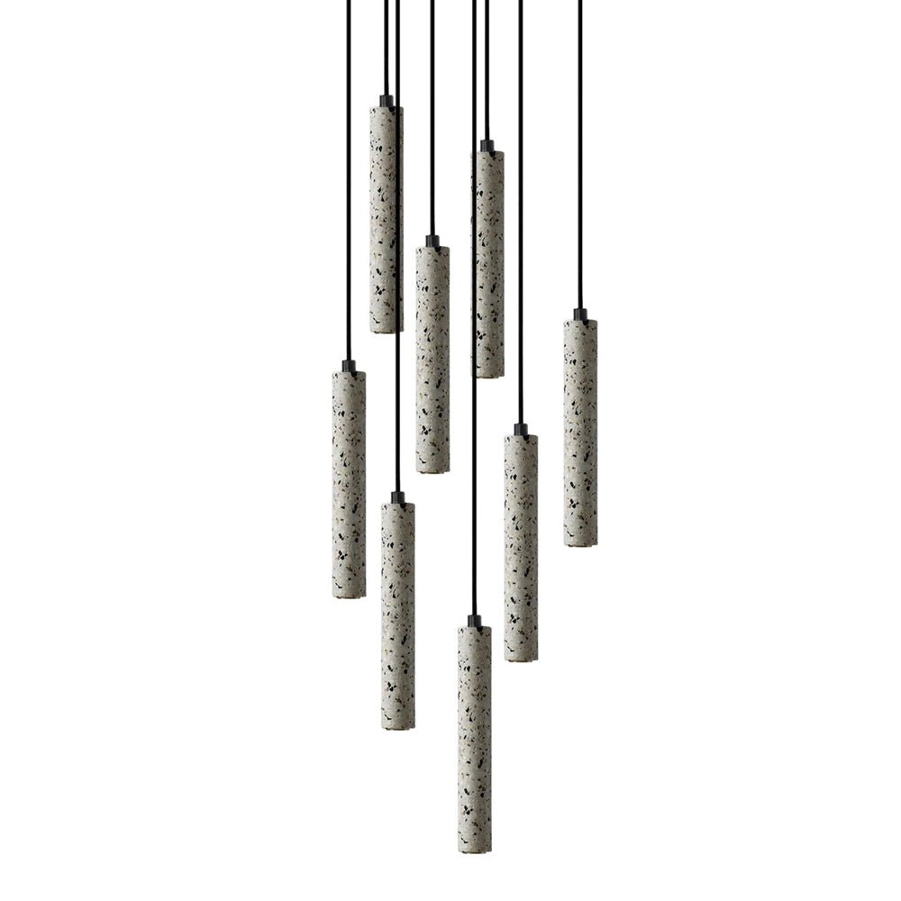 Suspension Céleste en terrazzo et métal – vue 57