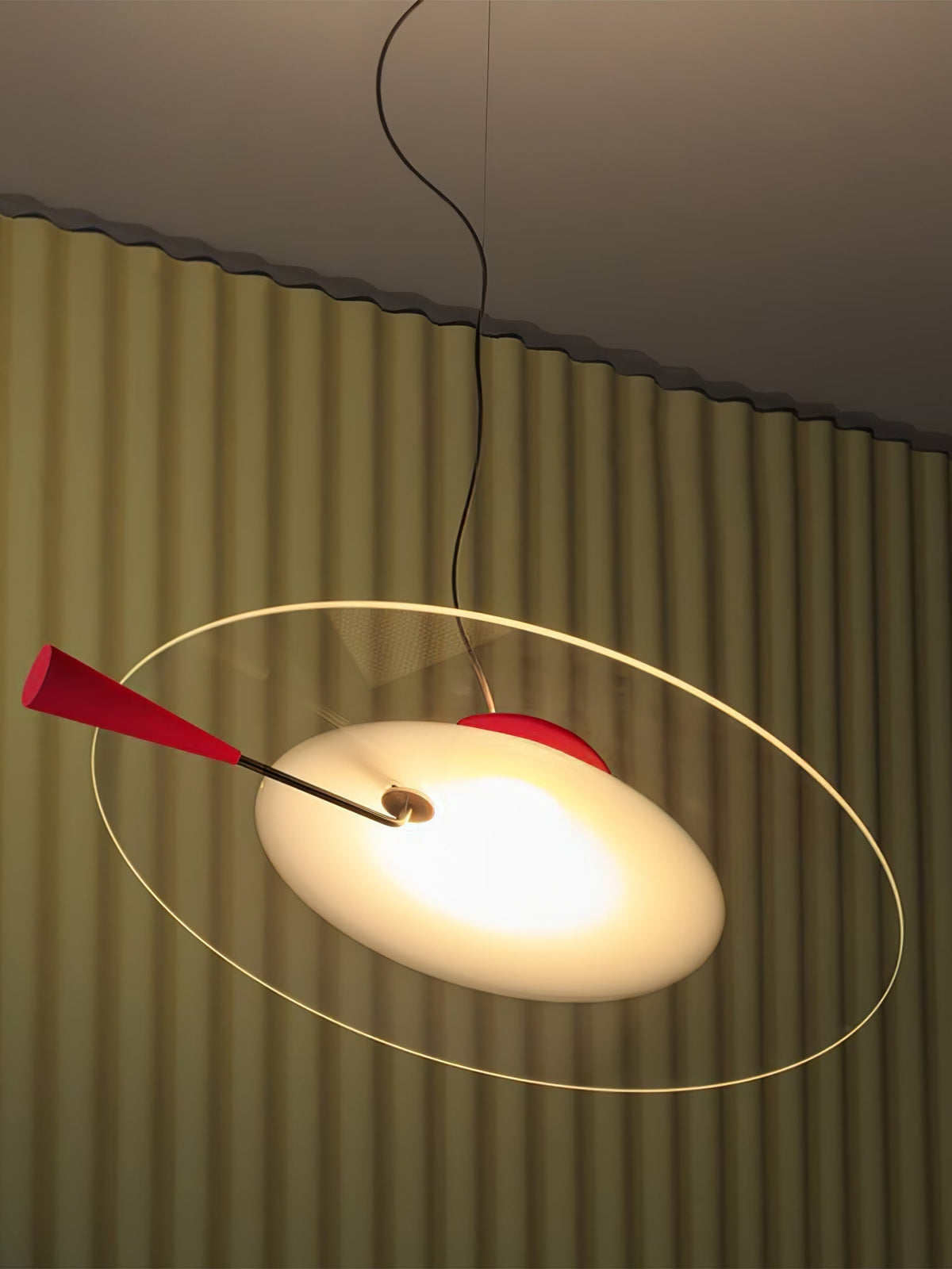 Suspension Hortense en fer – vue 3