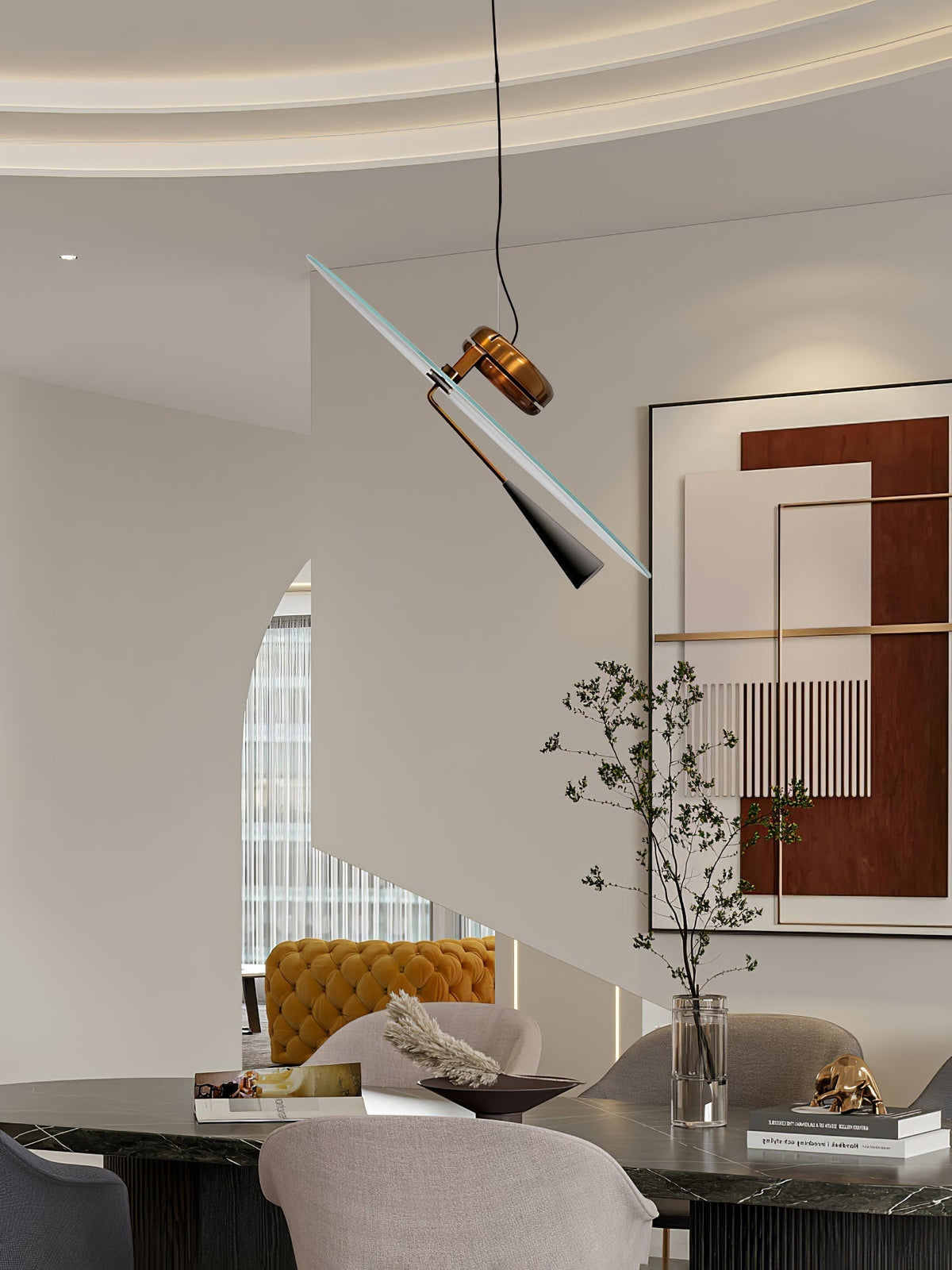 Suspension Hortense en fer – vue 12