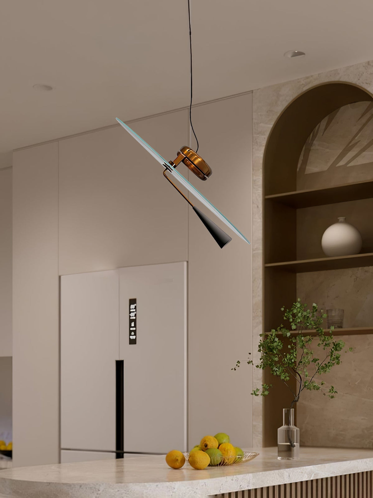 Suspension Hortense en fer – vue 24