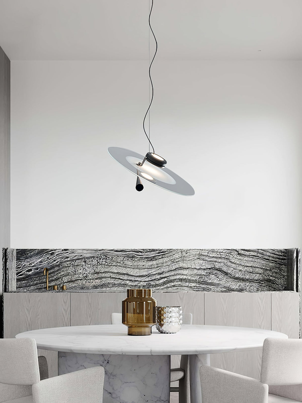 Suspension Hortense en fer – vue 10