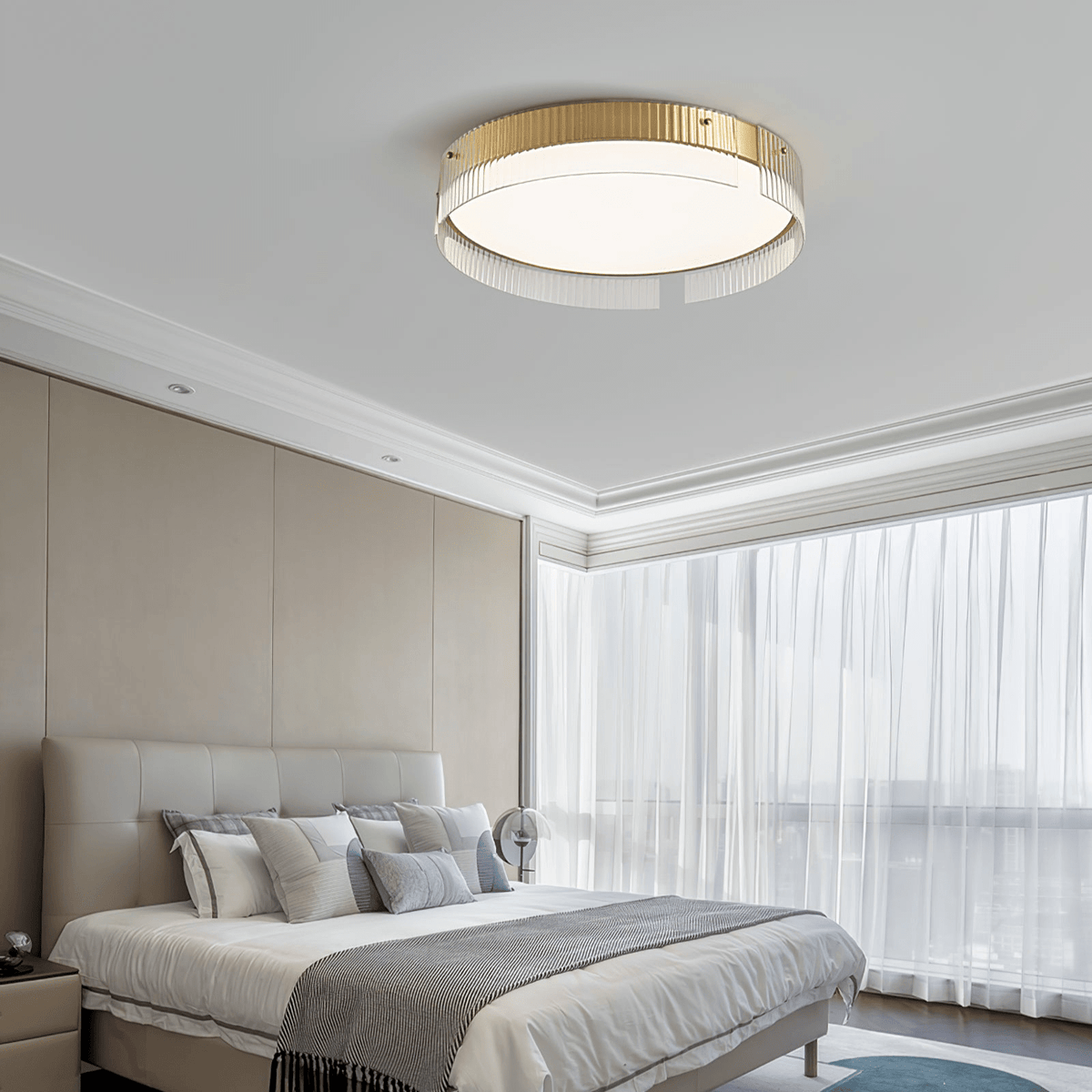 Plafonnier Cardamome en laiton – vue 16