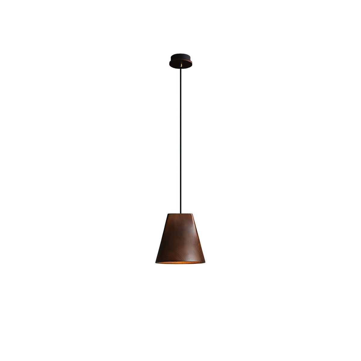 Suspension Badiane en bois et métal – vue 90