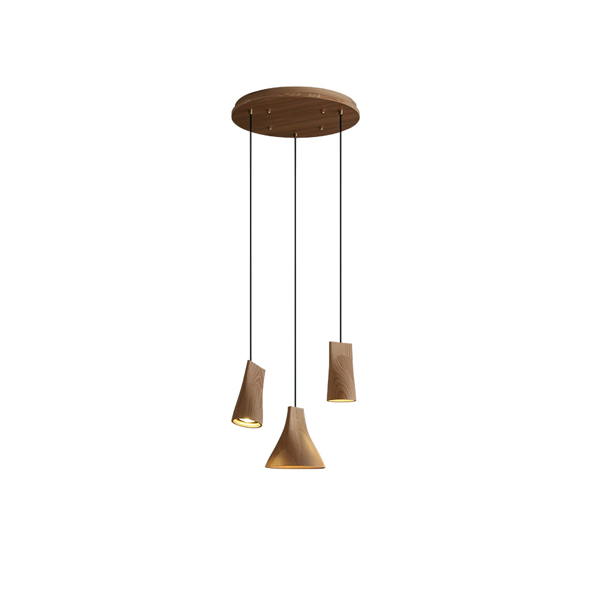 Suspension Badiane en bois et métal – vue 43