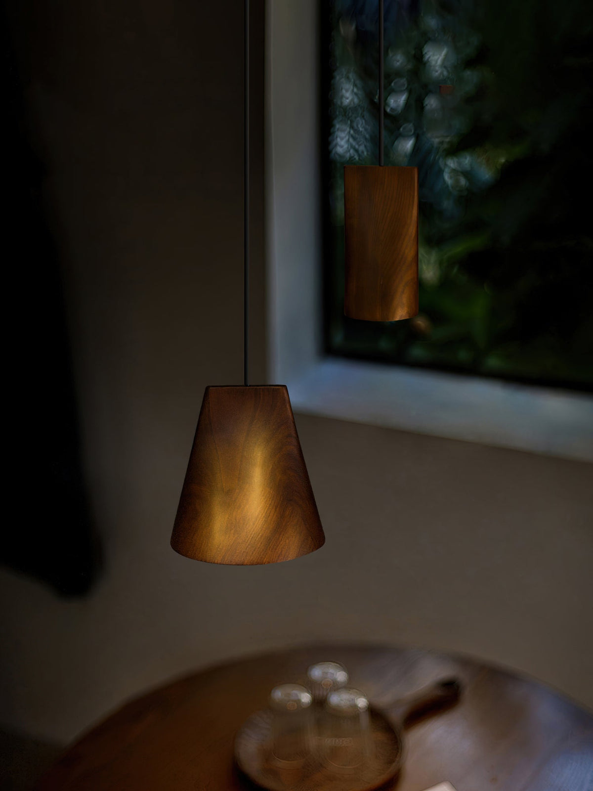 Suspension Badiane en bois et métal – vue 16