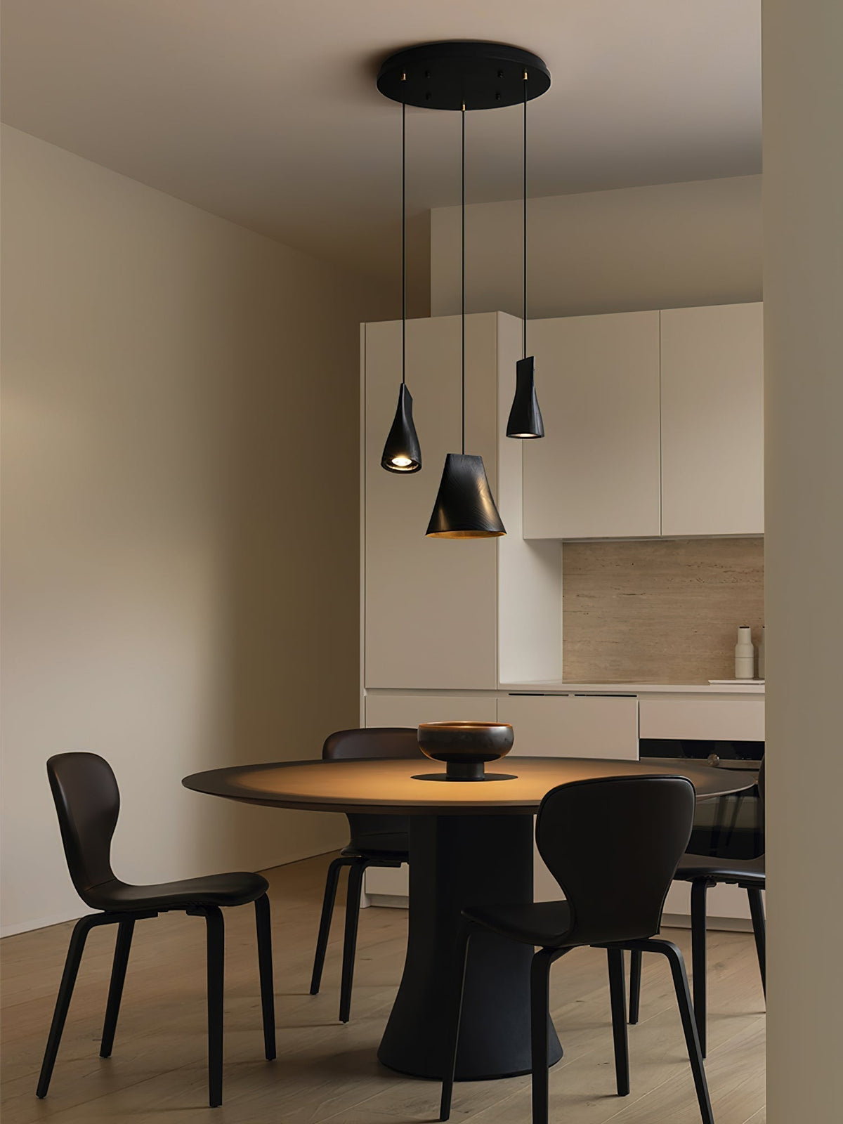 Suspension Badiane en bois et métal – vue 82