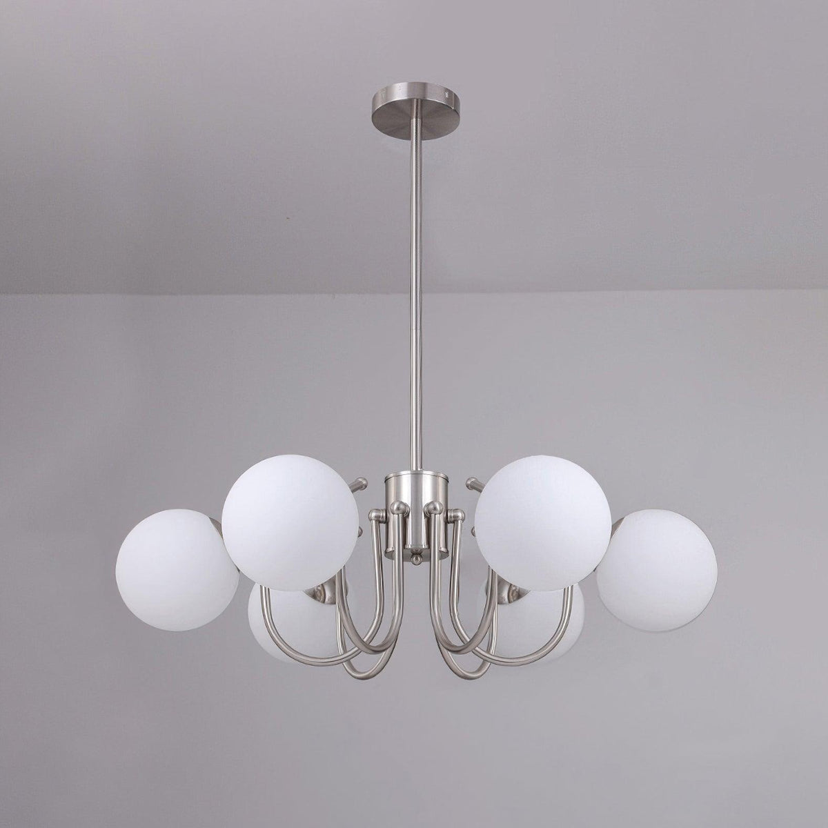 Lustre Rosée en verre et métal – vue 26