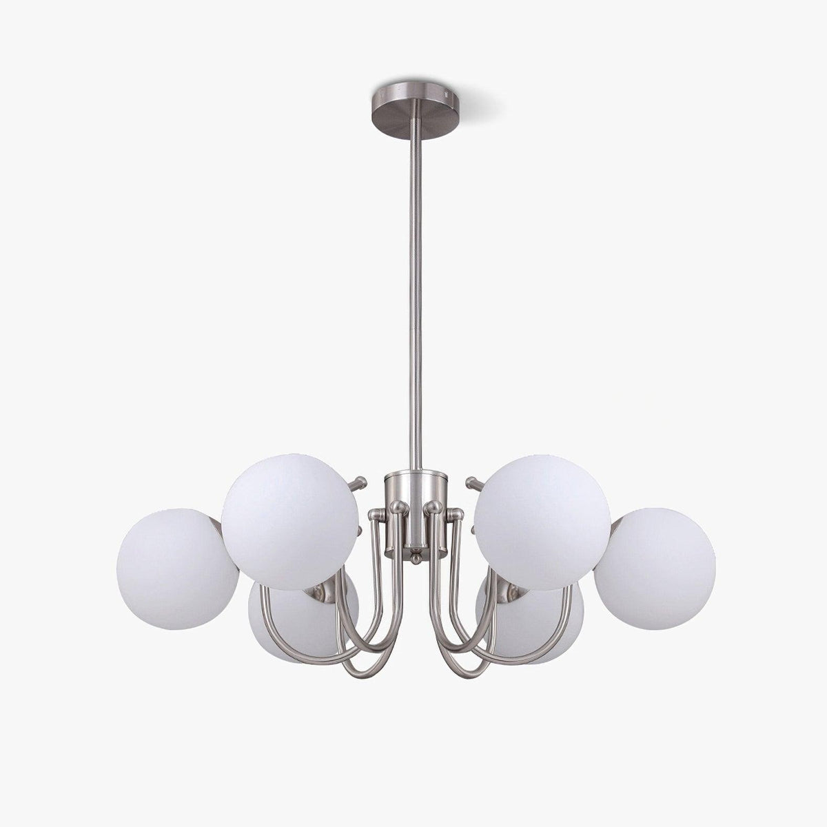 Lustre Rosée en verre et métal – vue 6