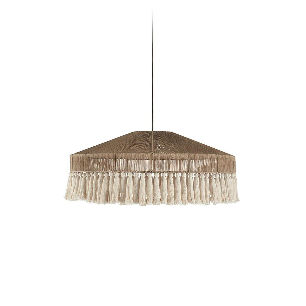 Suspension Stella en jute et métal – vue 31