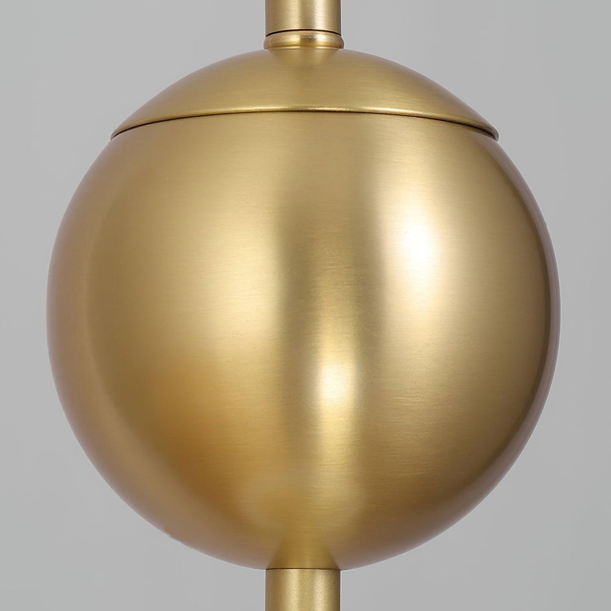 Suspension Arlésienne en verre et laiton – vue 15