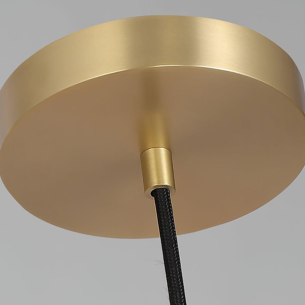 Suspension Arlésienne en verre et laiton – vue 12