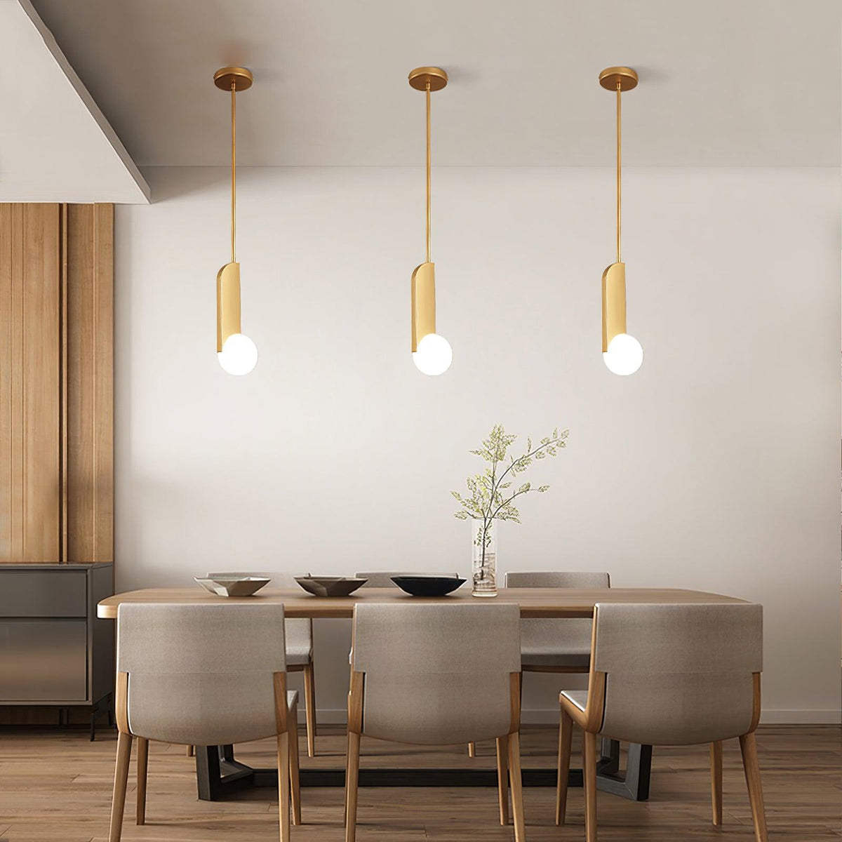 Suspension Feuillage en verre et métal – vue 25