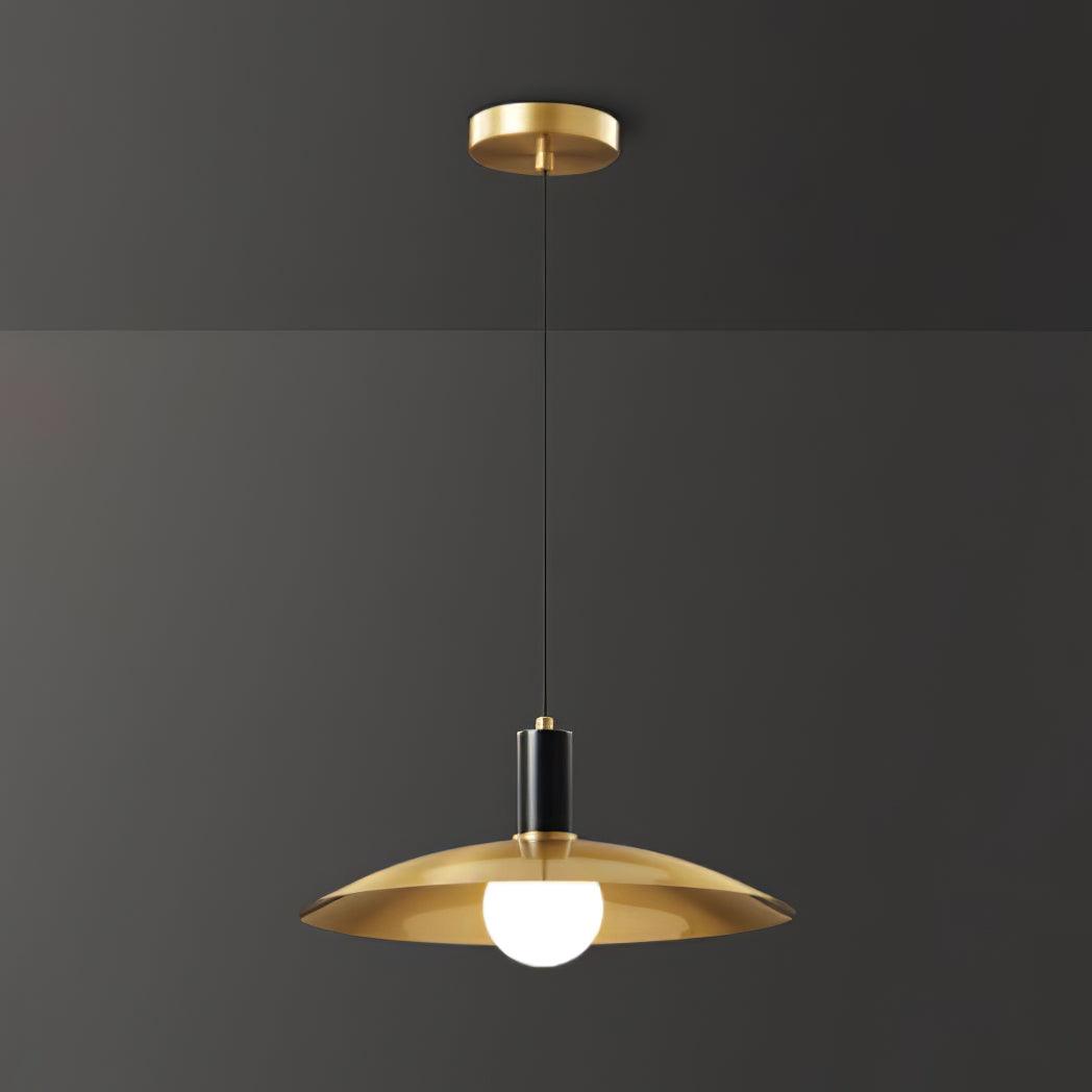Suspension Baladin en verre et laiton – vue 18