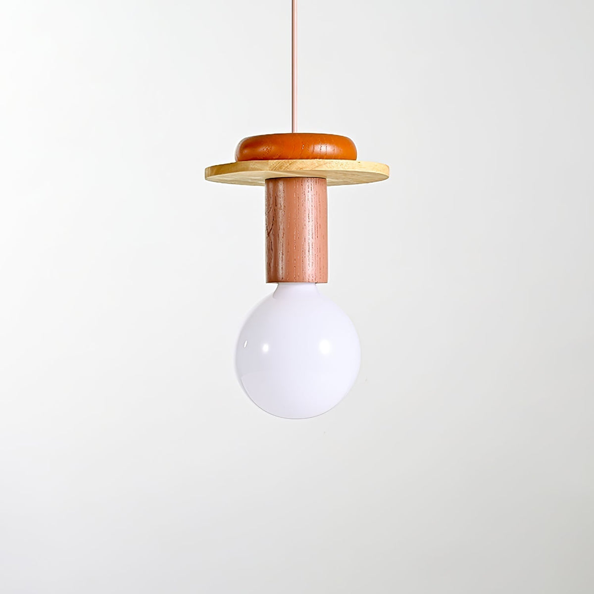 Suspension Kaléidoscope en bois et verre – vue 47