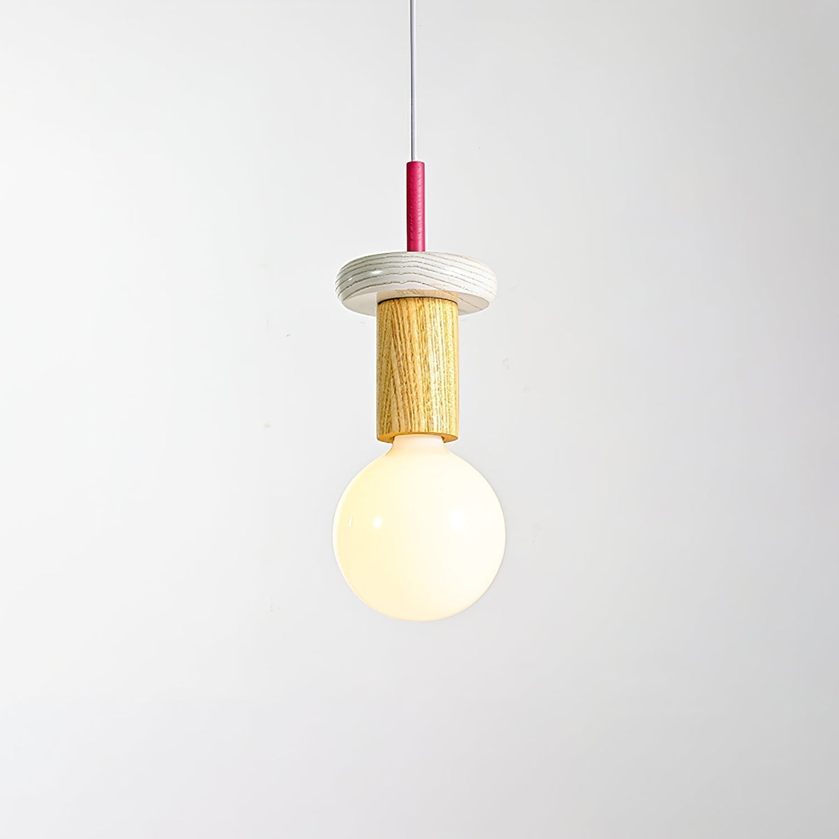 Suspension Kaléidoscope en bois et verre – vue 50
