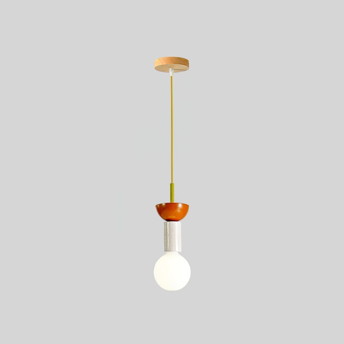 Suspension Kaléidoscope en bois et verre – vue 106