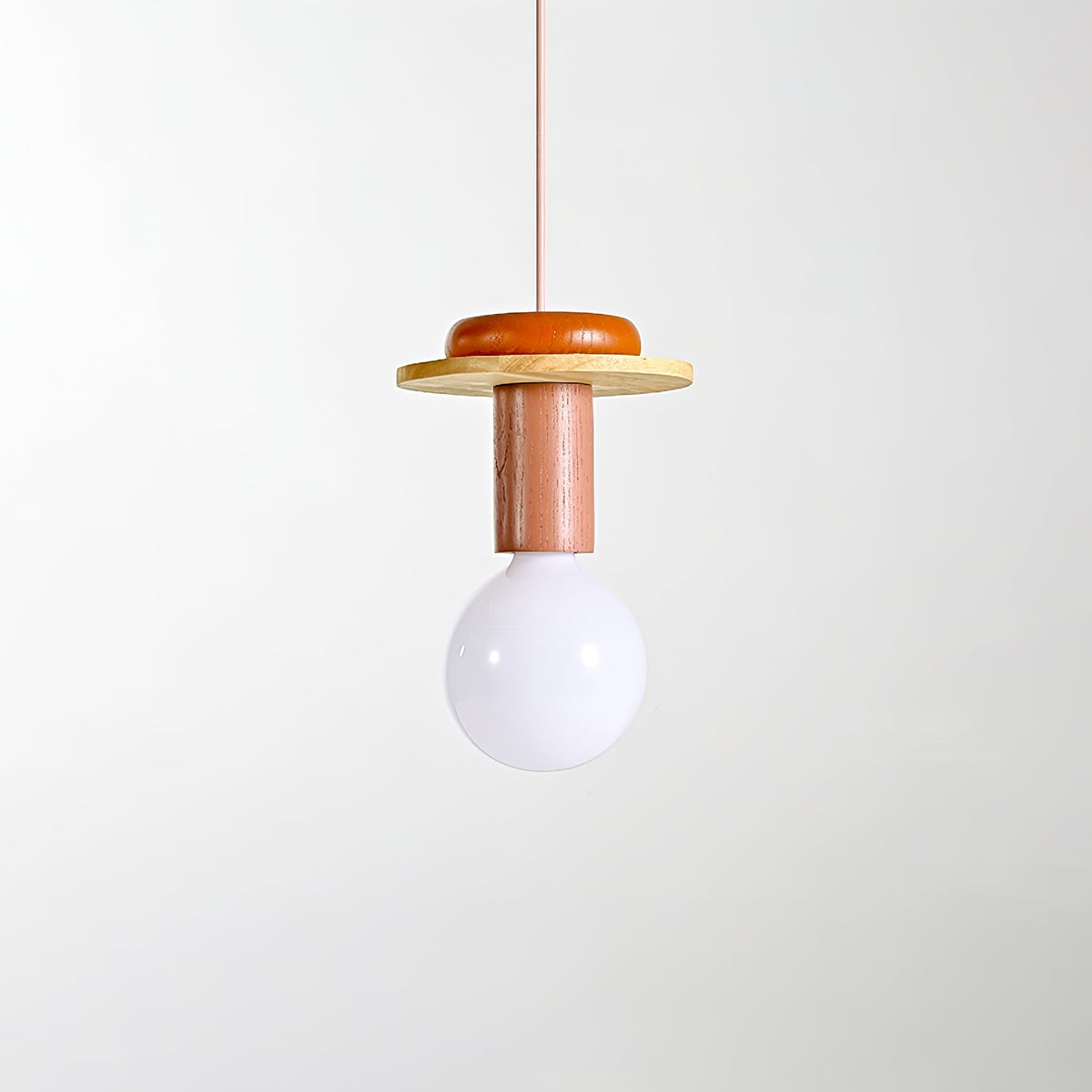 Suspension Kaléidoscope en bois et verre – vue 57