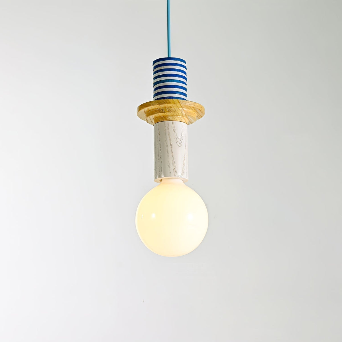 Suspension Kaléidoscope en bois et verre – vue 59