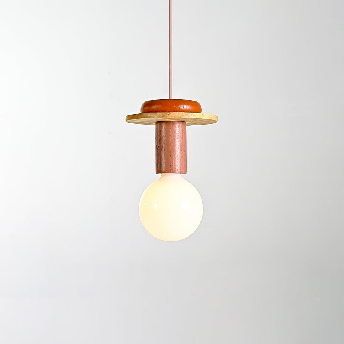Suspension Kaléidoscope en bois et verre – vue 71
