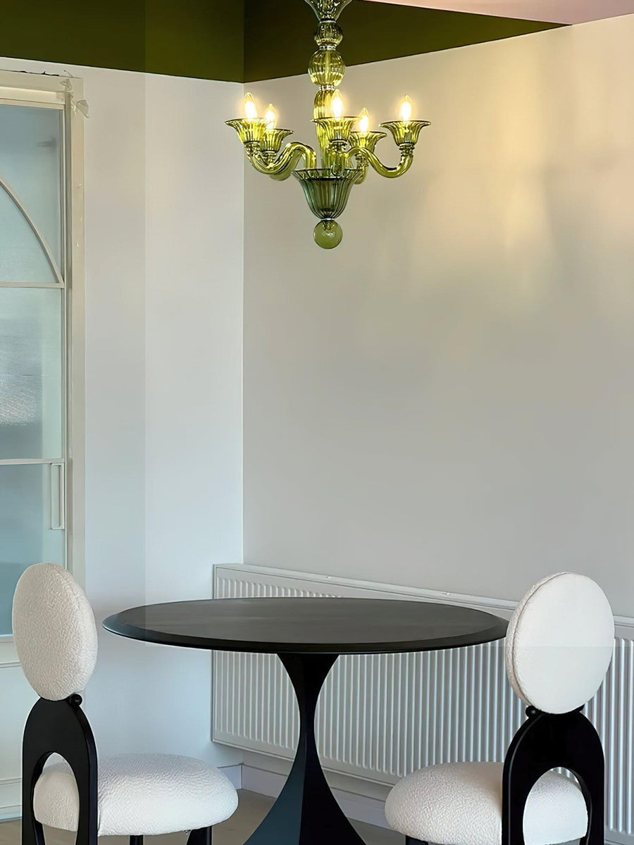 Lustre Néroli en verre et métal – vue 2