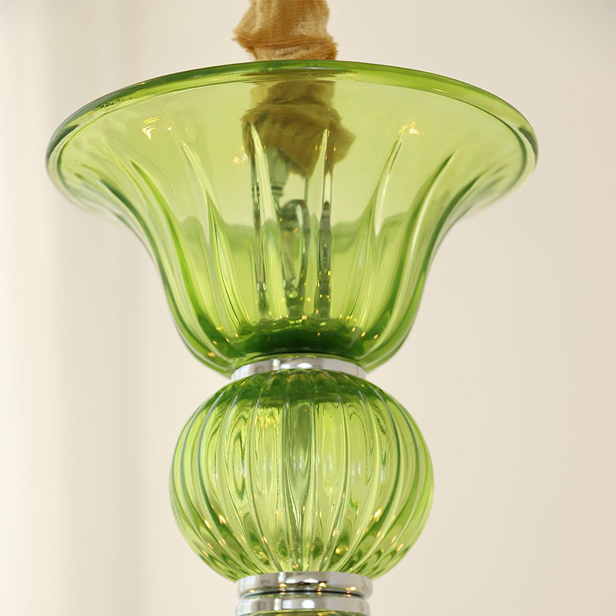 Lustre Néroli en verre et métal – vue 39