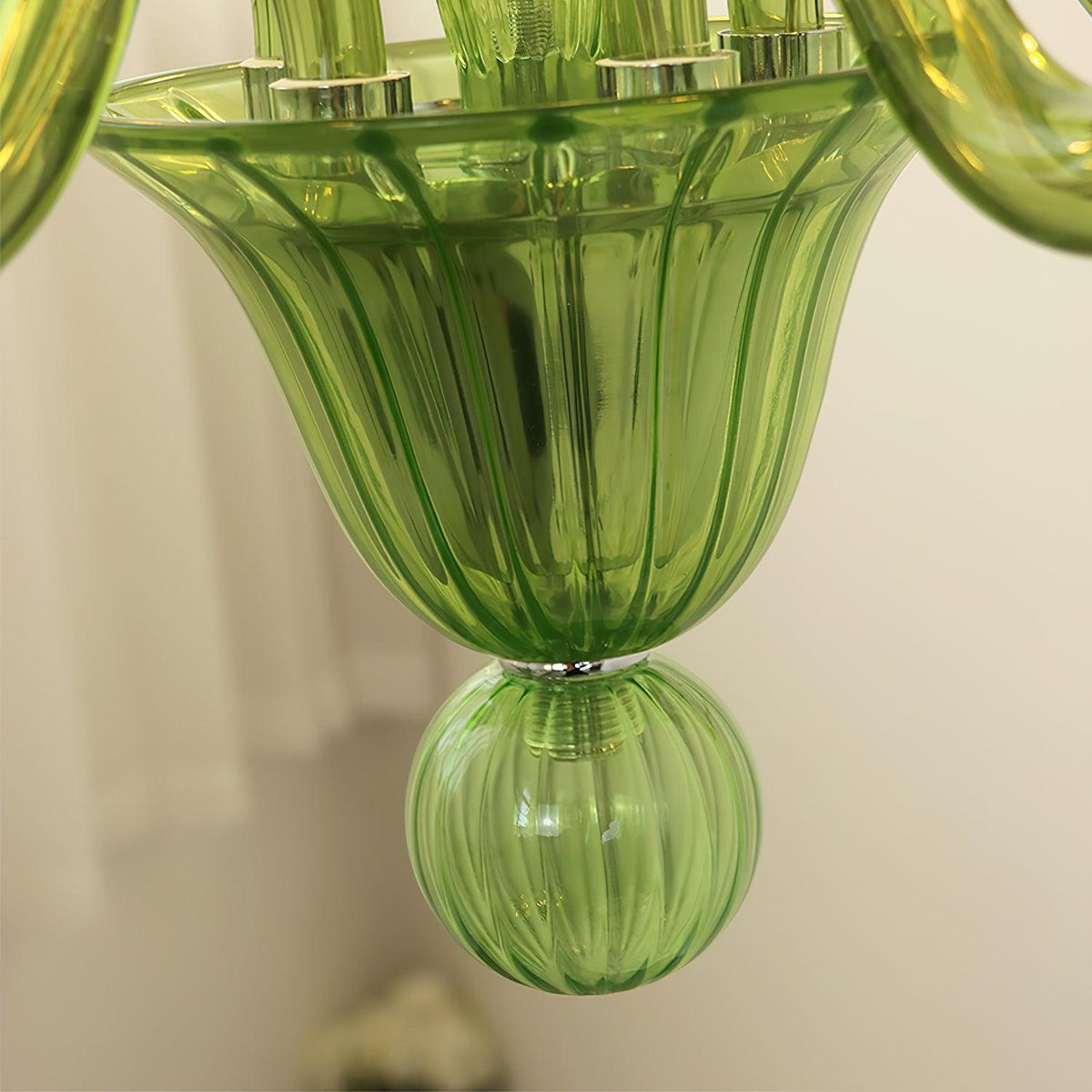 Lustre Néroli en verre et métal – vue 41