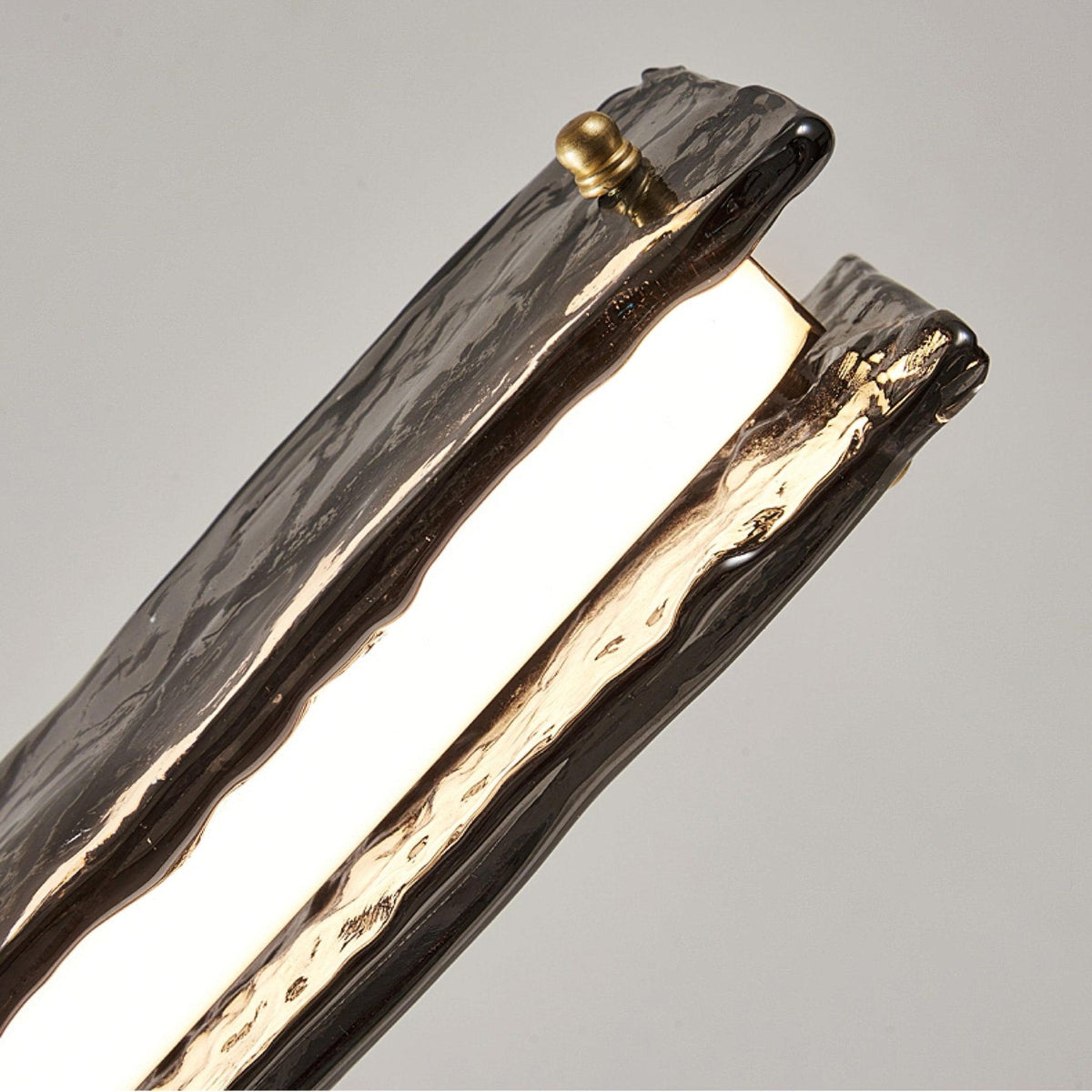 Suspension Cime en verre et laiton – vue 16