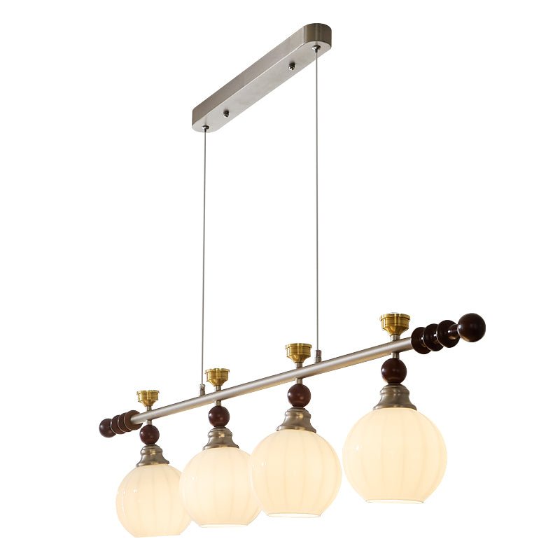 Suspension Estuaire en bois et verre – vue 14
