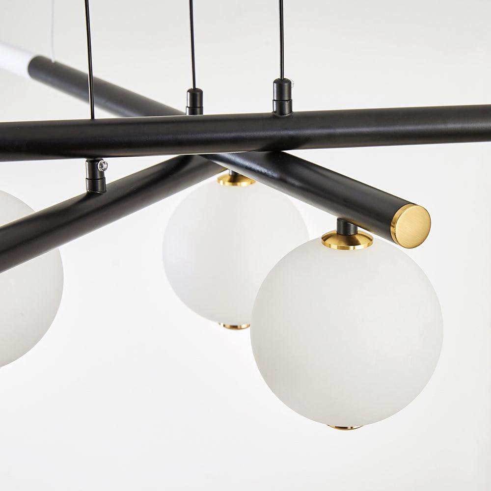 Lustre Mathilde en aluminium – vue 21
