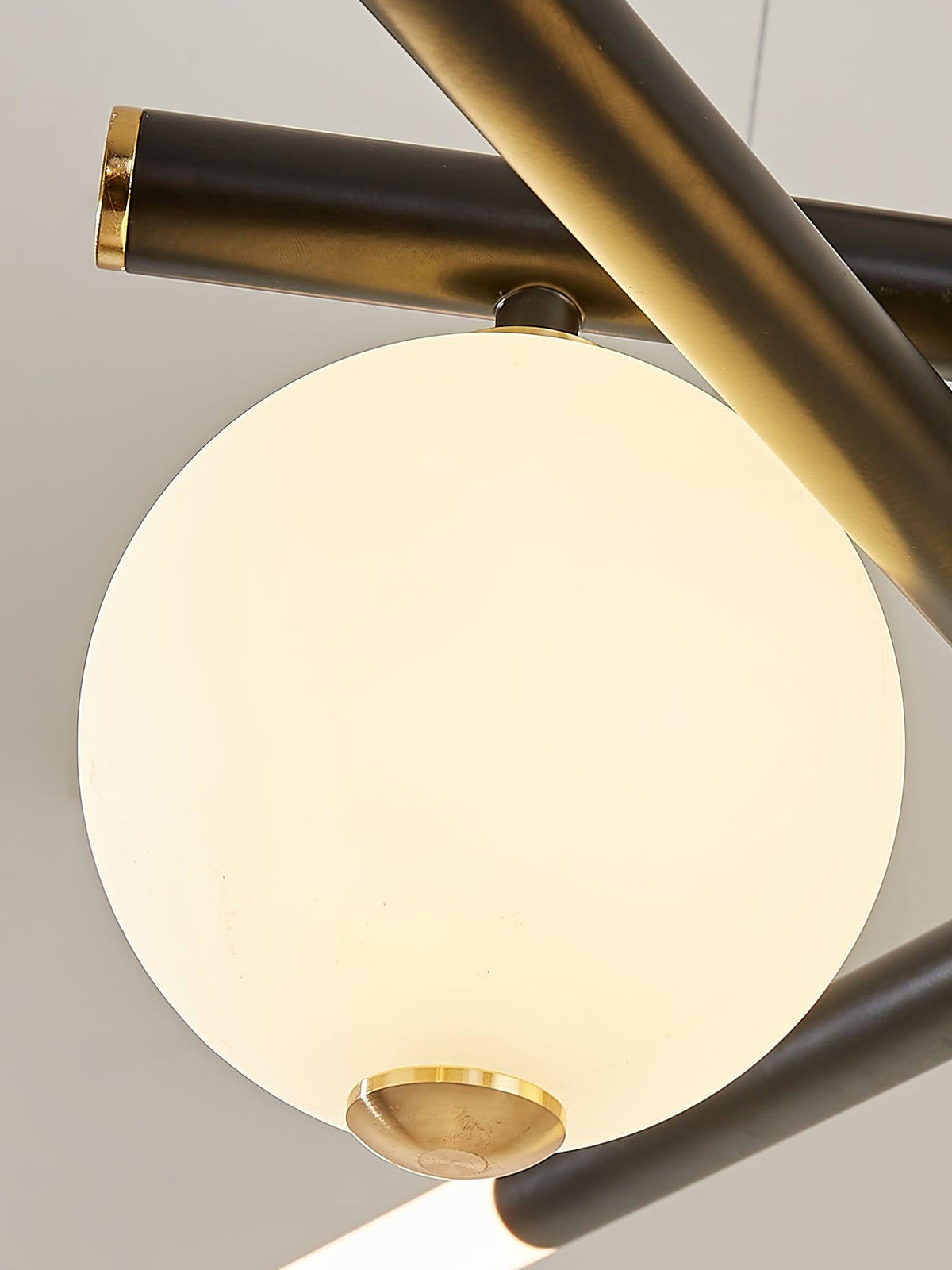 Lustre Mathilde en aluminium – vue 2