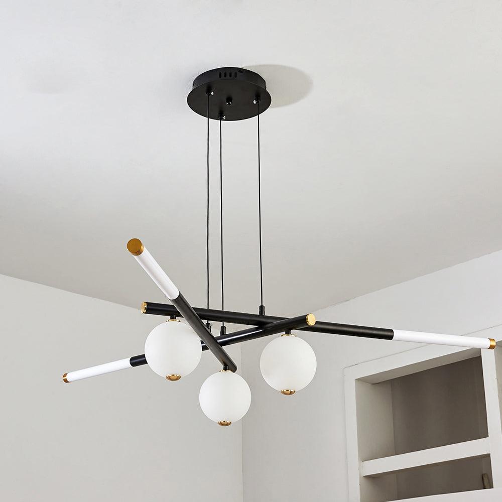 Lustre Mathilde en aluminium – vue 16