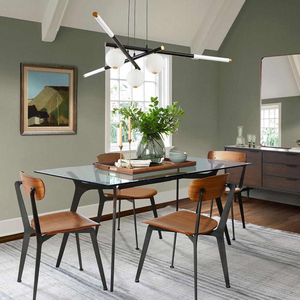 Lustre Mathilde en aluminium – vue 7