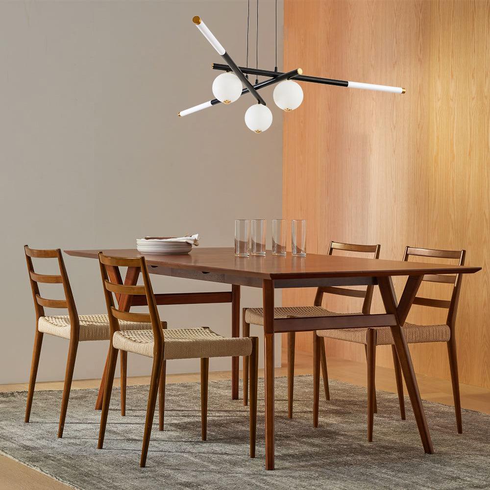Lustre Mathilde en aluminium – vue 8