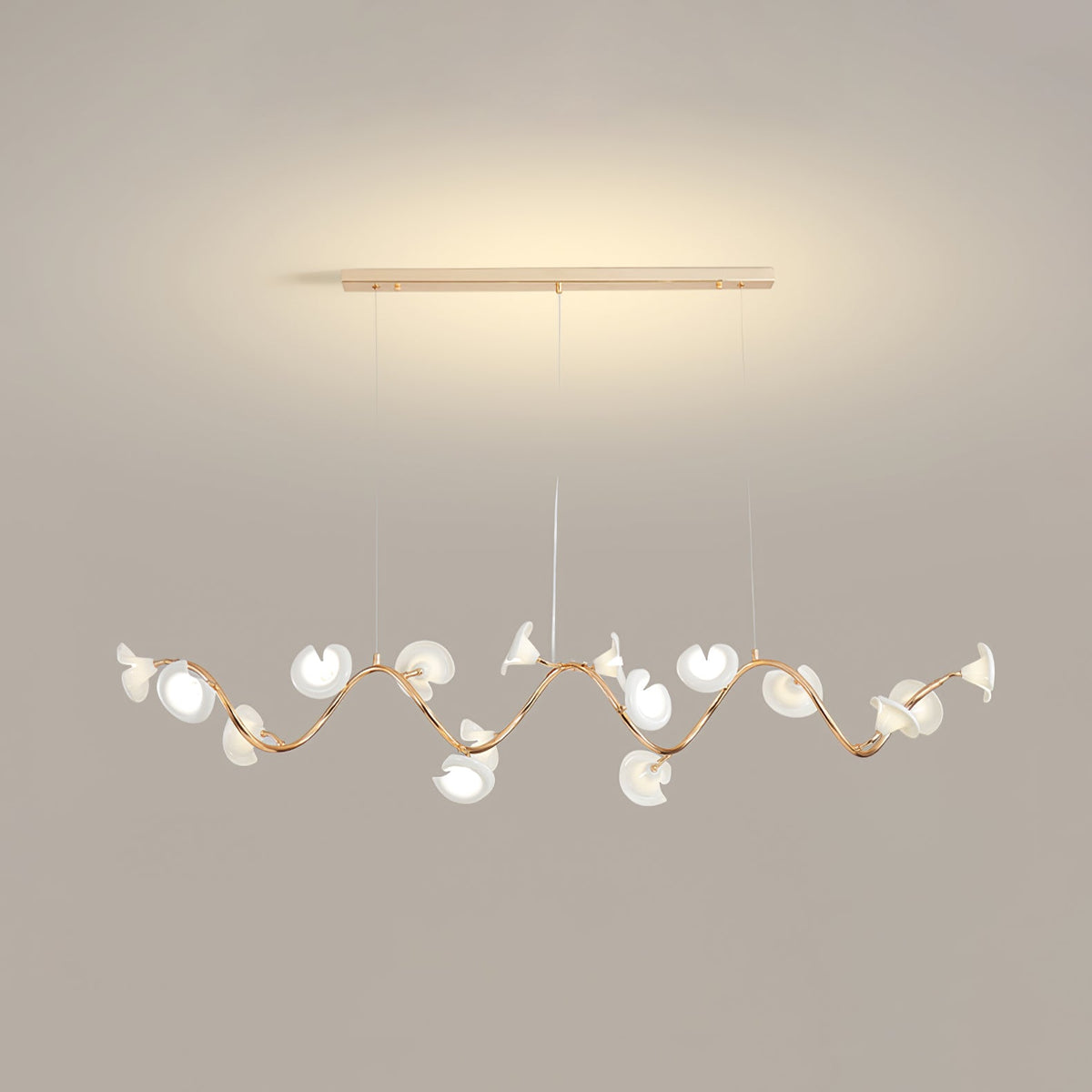 Lustre Escale en céramique et fer – vue 24