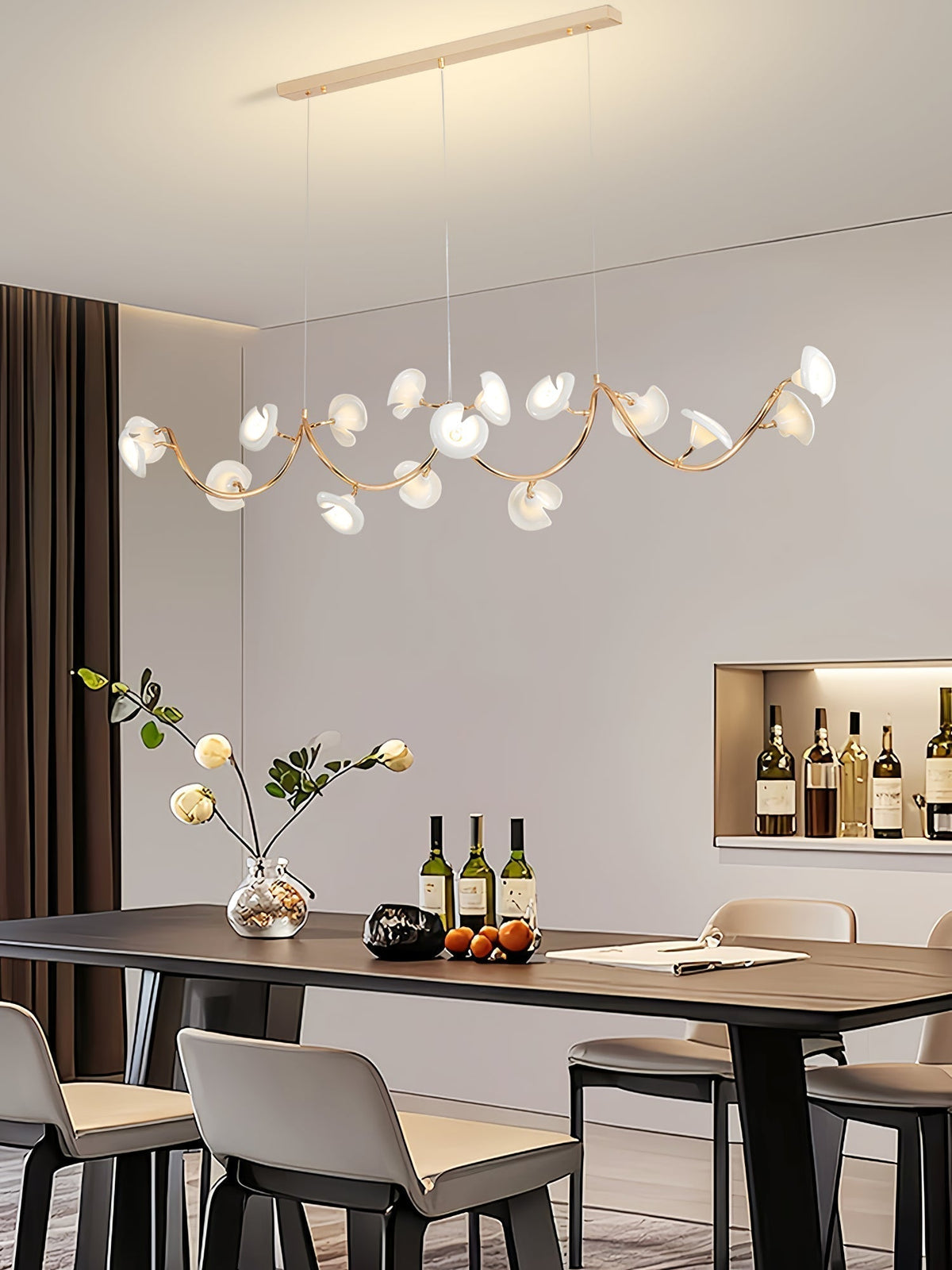 Lustre Escale en céramique et fer – vue 29